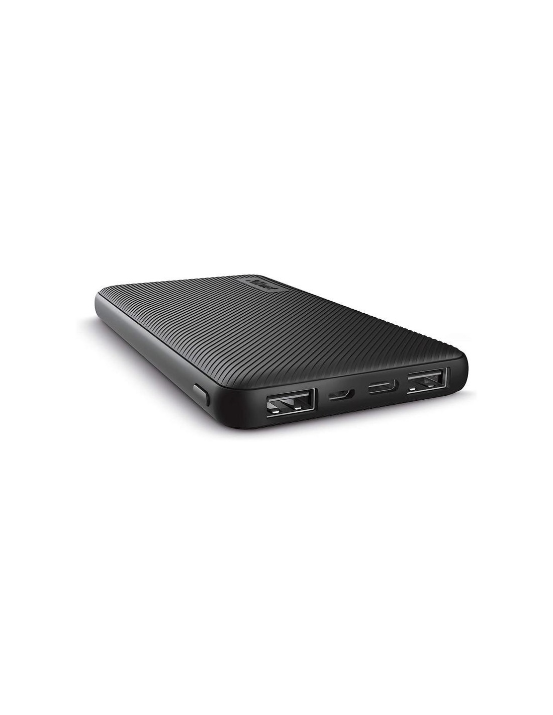 POWERBANK TRUST PRIMO SLIM 5000MAH 2A USB + USB-C + MICRO-USB ECO BLACK