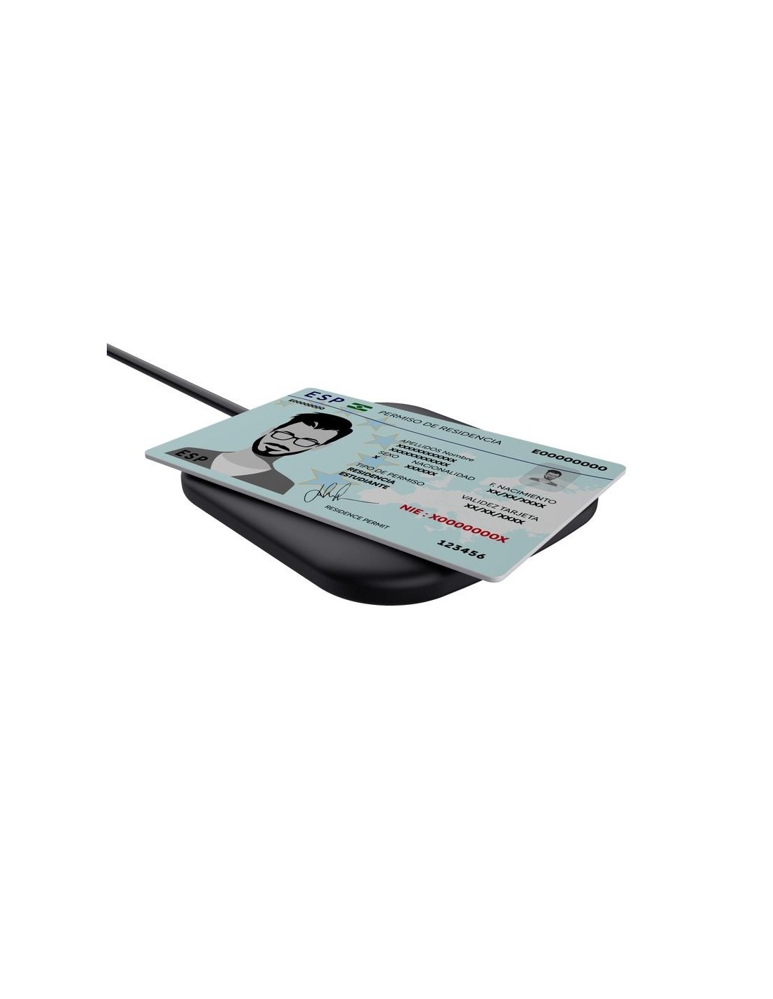 LECTOR DE TARJETAS EXTERNO TRUST USB 2.0 CETO DNI