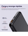 POWERBANK TRUST REDOH 10000MAH USB-A + X2 USB-C BLACK