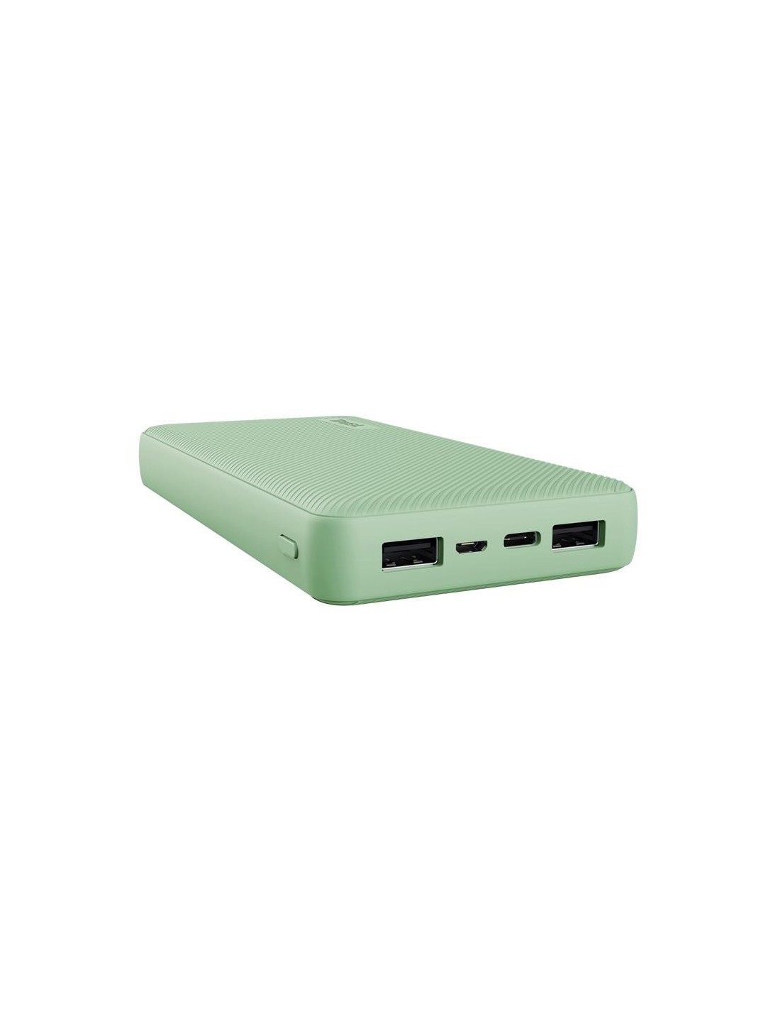 POWERBANK TRUST PRIMO 20000MAH USB + USB-C 2A GREEN