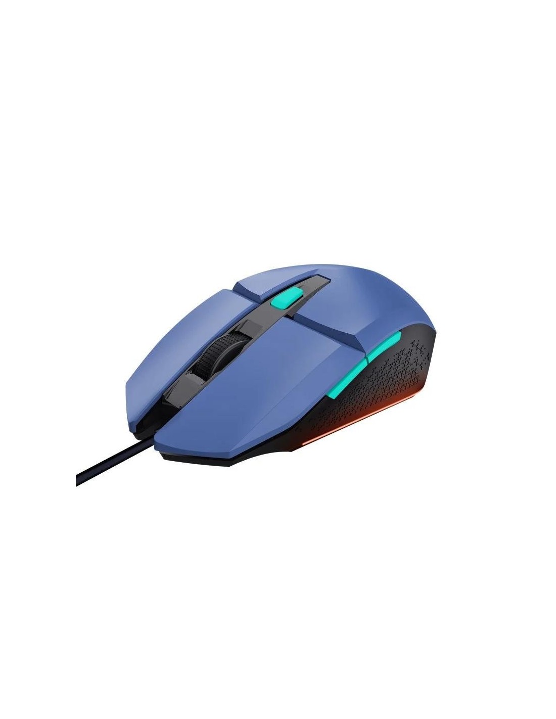 RATON TRUST GAMING GXT 109B FELOX RGB USB 6400DPI 6 BOTONES BLUE