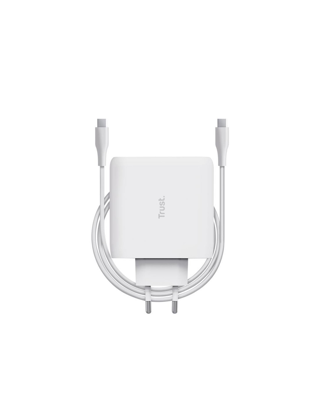 CARGADOR TRUST MAXO USB-C 100W 2M WHITE