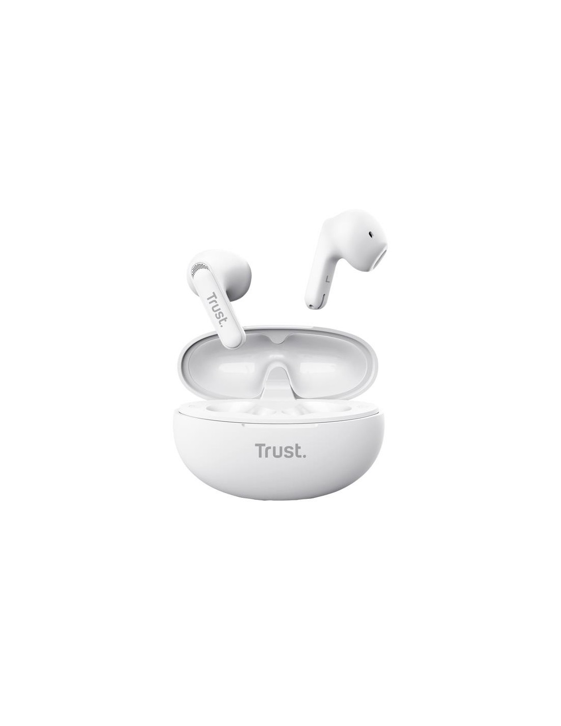 AURICULARES TRUST YAVI EARPHONES ENC BLUETOOTH WIRELESS WHITE