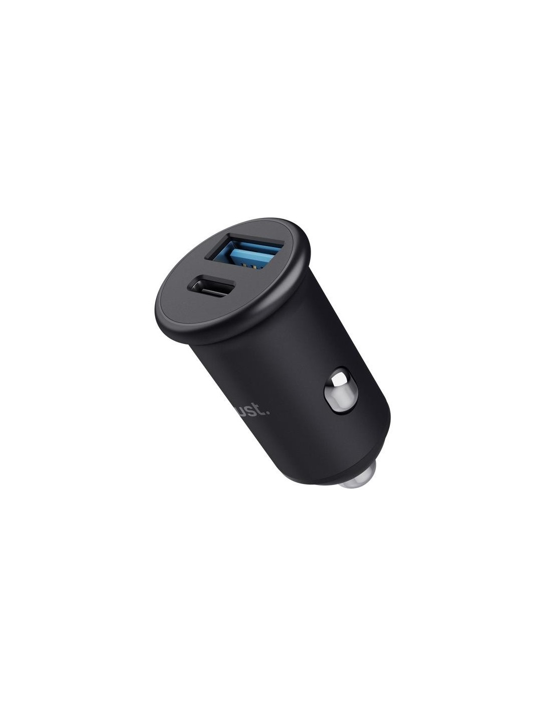 CARGADOR COCHE SMARTPHONE TRUST MAXO PD 38W USB-A USB-C BLACK