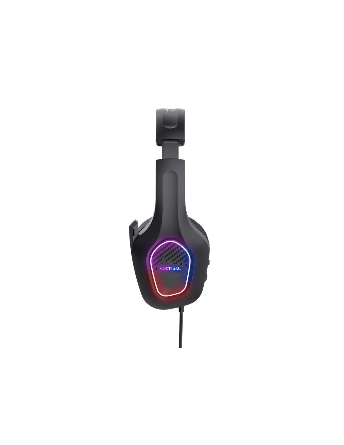 AURICULARES + MICROFONO TRUST GAMING GXT 416 ZIROX HEADSET RGB BLACK