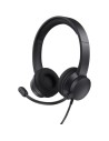 AURICULARES + MICROFONO TRUST HS-260 HEADSET ENC USB-A/USB-C BLACK