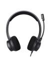 AURICULARES + MICROFONO TRUST HS-260 HEADSET ENC USB-A/USB-C BLACK
