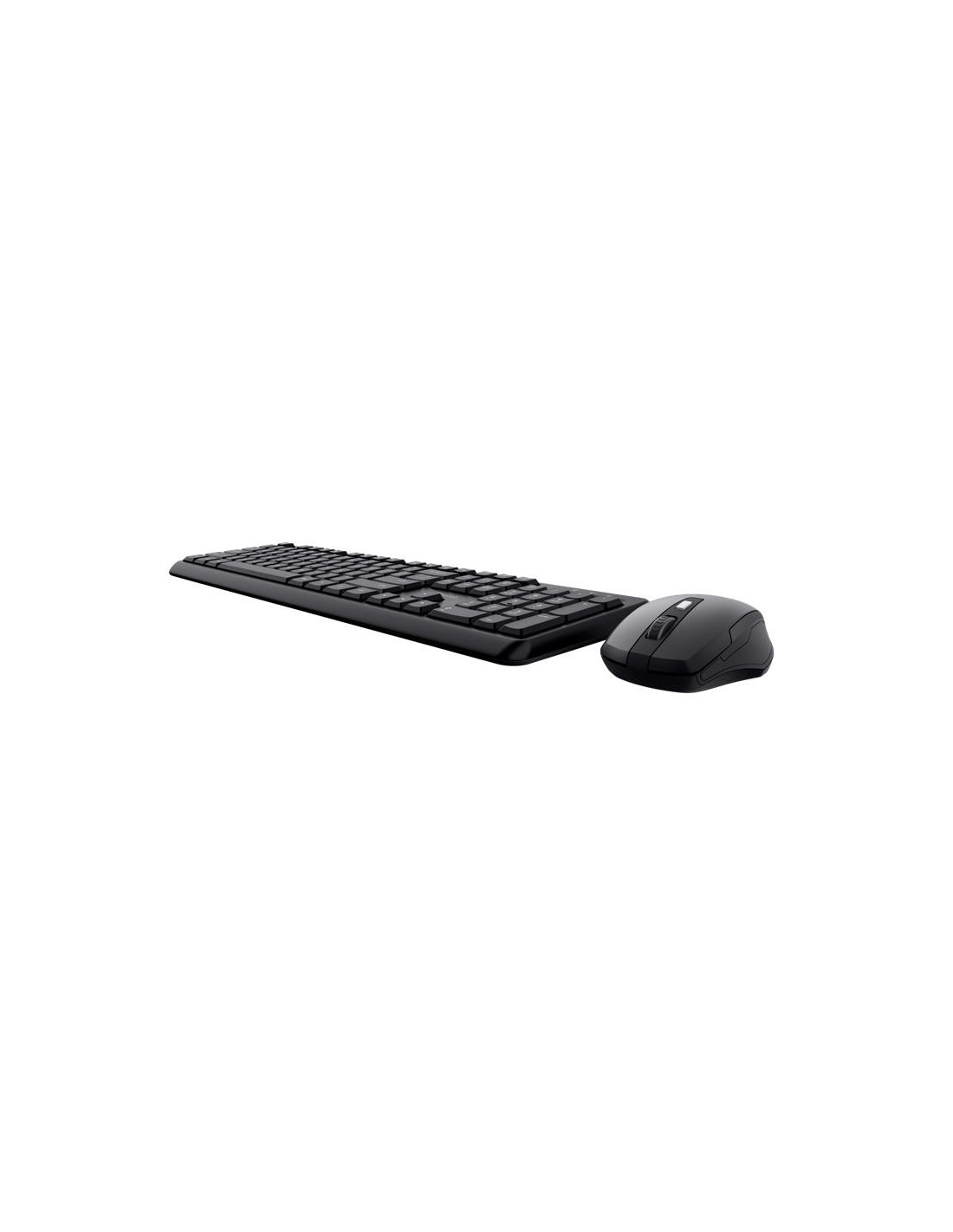 TECLADO + RATON TRUST TKM-360 WIRELESS SILENT BLACK