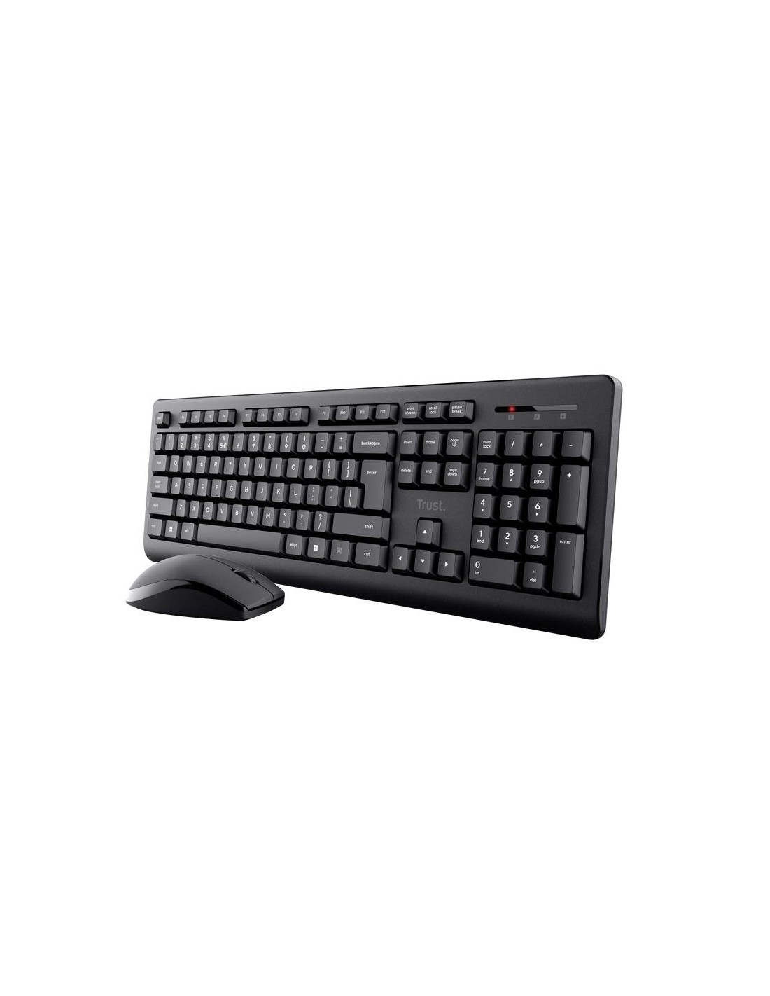 TECLADO + RATON TRUST PRIMO WIRELESS BLACK