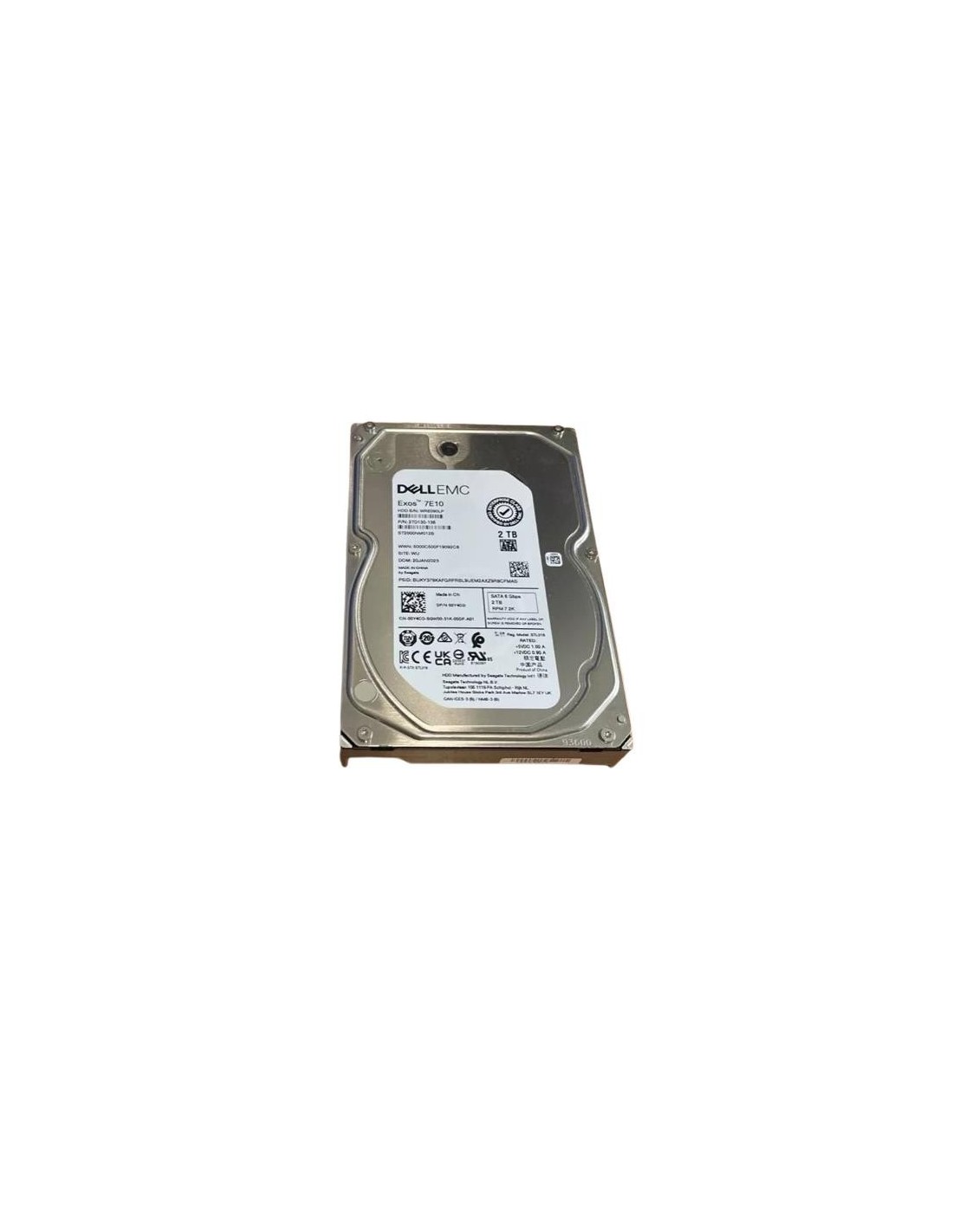 DISCO DURO DELL EMC EXOS 7E10 2TB 3,5 SATA