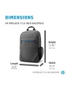 MOCHILA HP PRELUDE BACKPACK 15.6 GREY