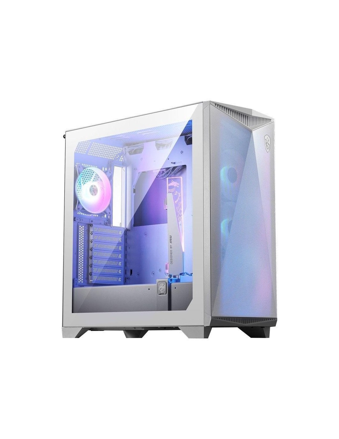 CAJA ORDENADOR GAMING MSI MPG GUNGNIR 300R AIRFLOW ATX RGB WHITE