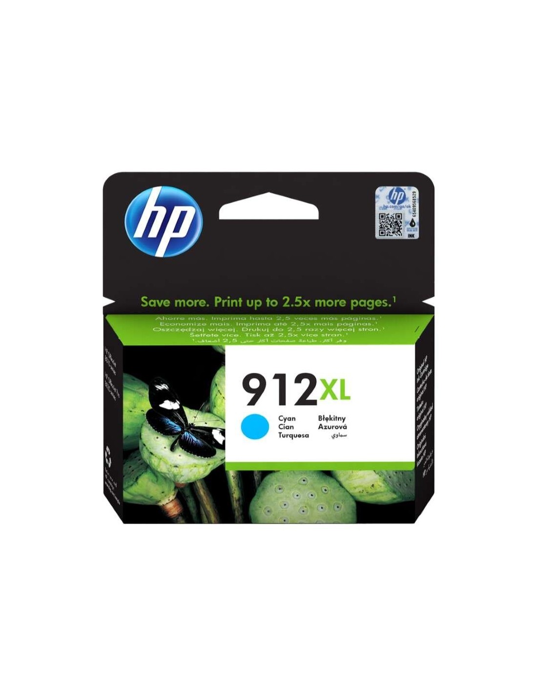 TINTA HP 912XL 3YL81AE CYAN