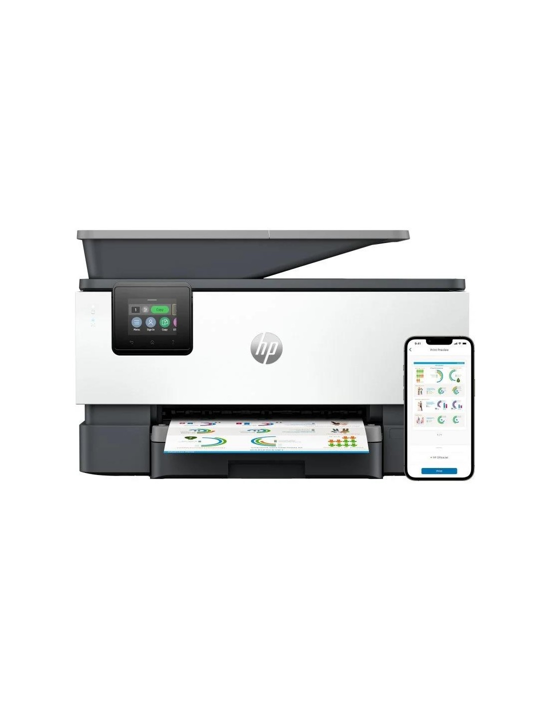 IMPRESORA HP MULTIFUNCION OFFICEJET PRO 9120B COLOR WIFI DUPLEX WHITE