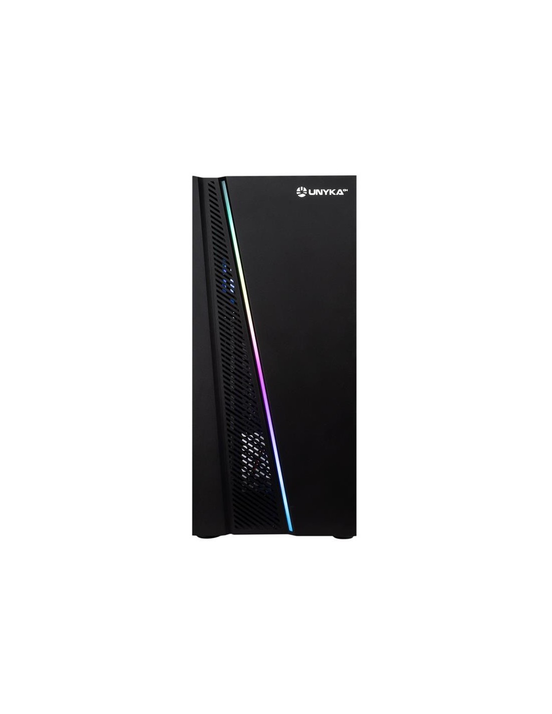 CAJA ORDENADOR GAMING UNYKACH GLAYZE FRONTAL ATX ARGB