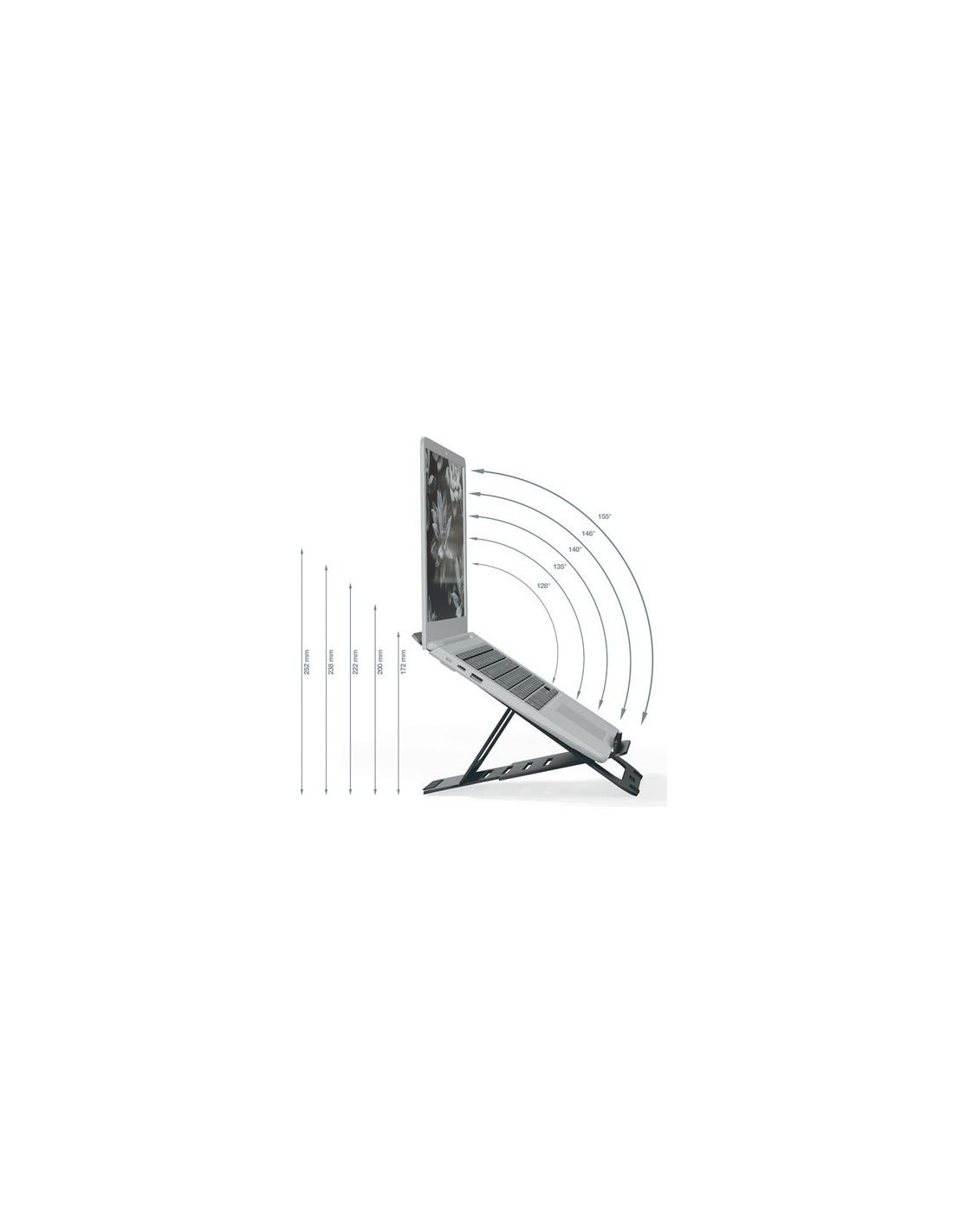 SOPORTE LEITZ SOBREMESA PARA TABLET ERGONOMICO GREY