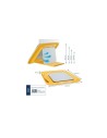 SOPORTE LEITZ SOBREMESA PARA NOTEBOOK ERGONOMICO 13-17 YELLOW