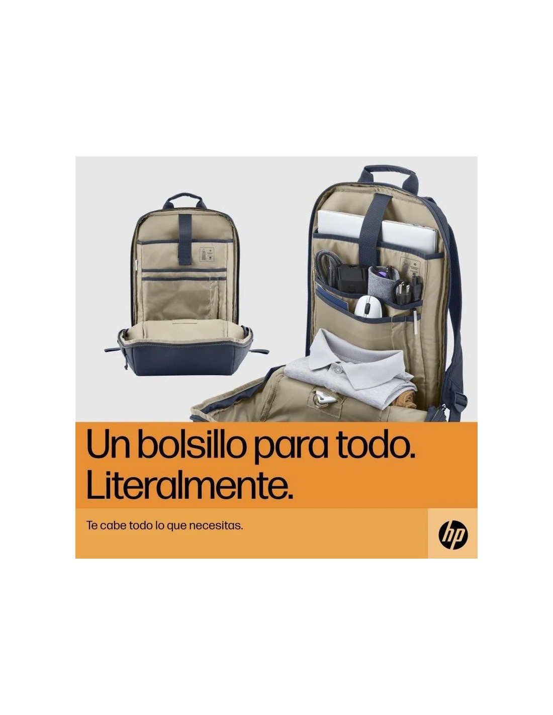 MOCHILA HP TRAVEL NOTEBOOK 15.6 BLUE