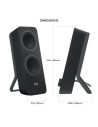 ALTAVOCES LOGITECH Z207 BLUETOOTH BLACK