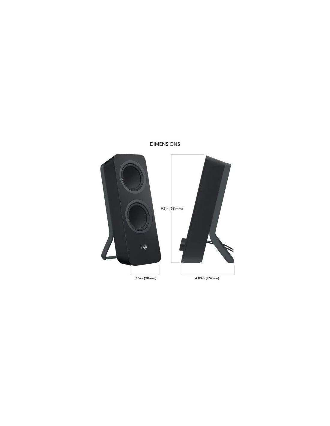 ALTAVOCES LOGITECH Z207 BLUETOOTH BLACK