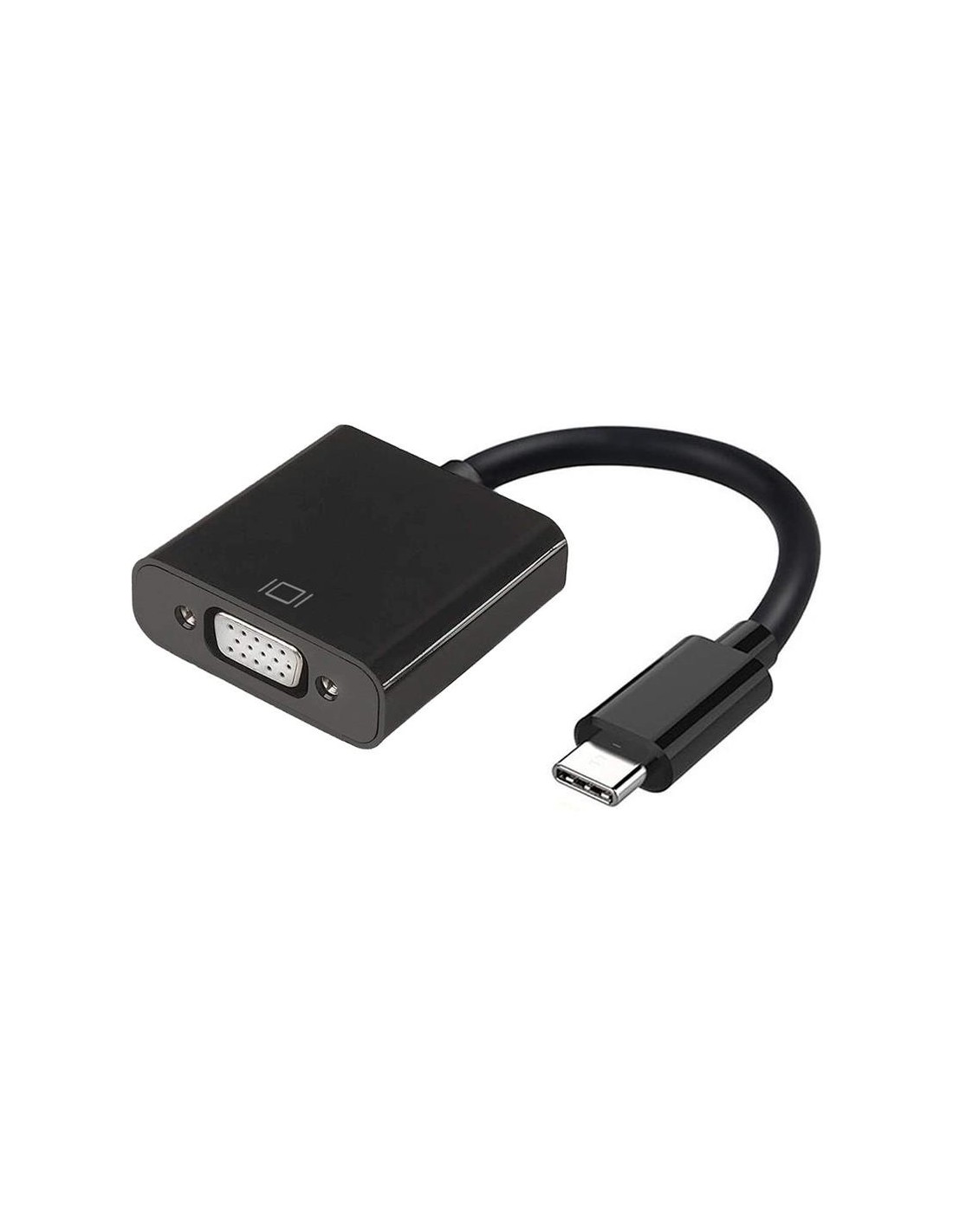 CABLE CONVERSOR USB-C M A VGA-H  BLACK