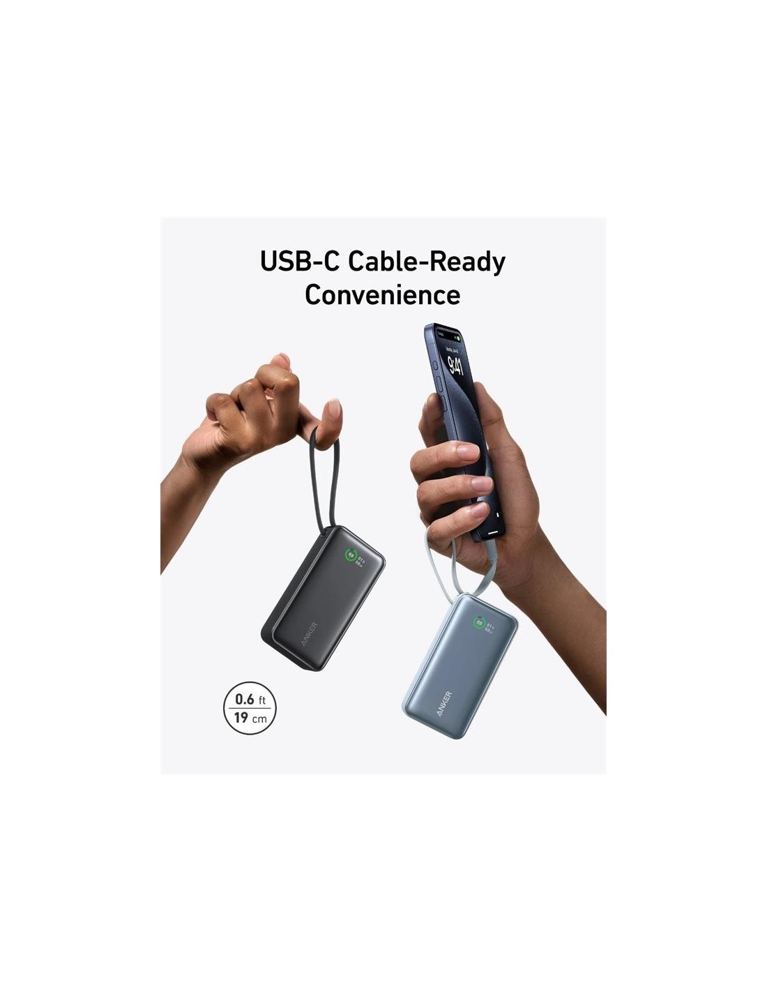 POWERBANK ANKER 545 NANO 10000MAH 30W USB-C BLACK