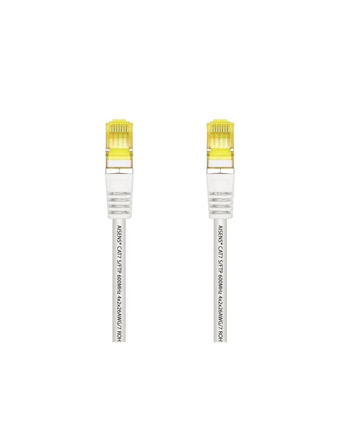 CABLE DE RED CAT.7 S/FTP 1M AISENS WHITE