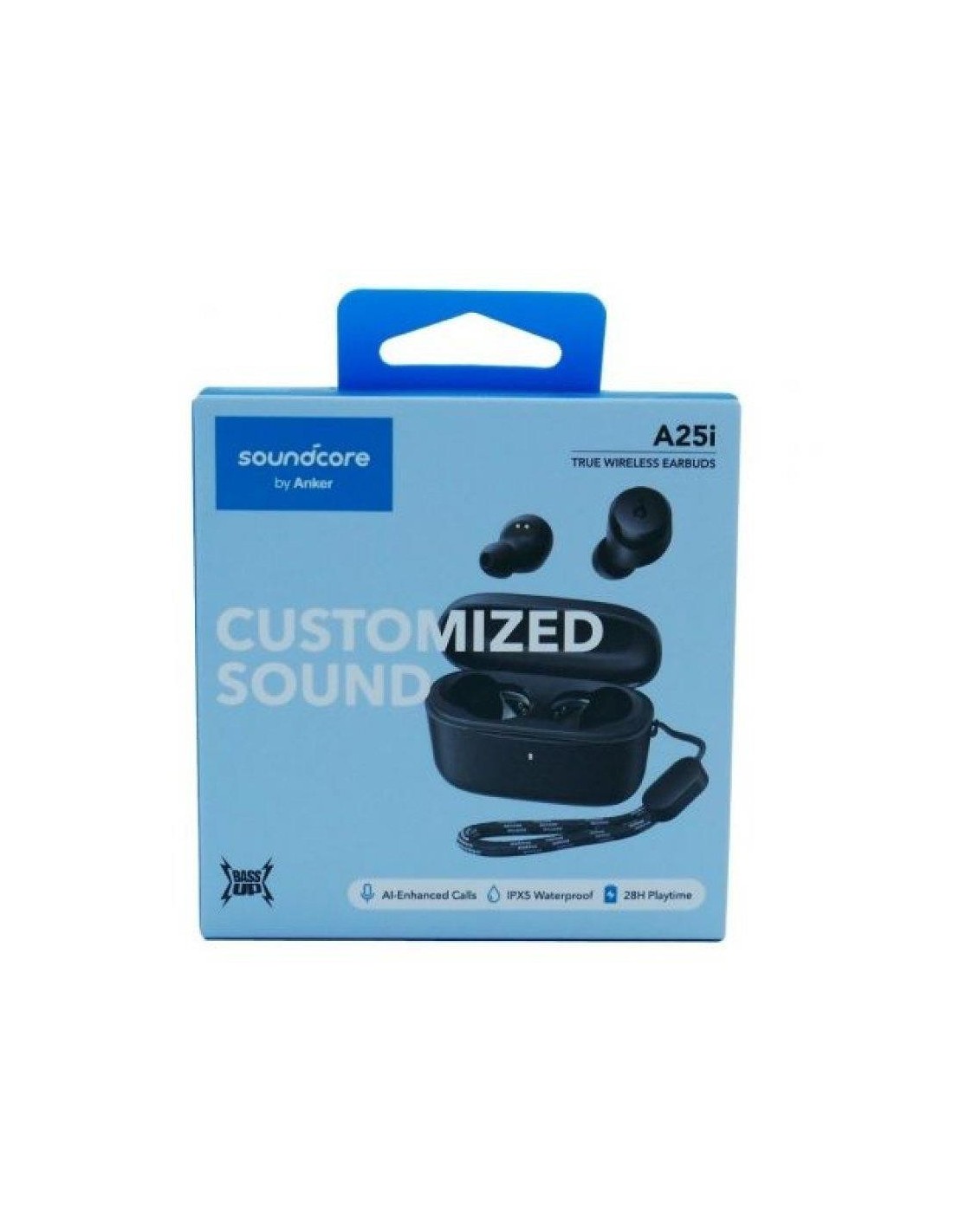 AURICULARES ANKER SOUNDCORE A25I IN EAR WIRELESS BLUETOOTH IPX5 USB-C BLACK