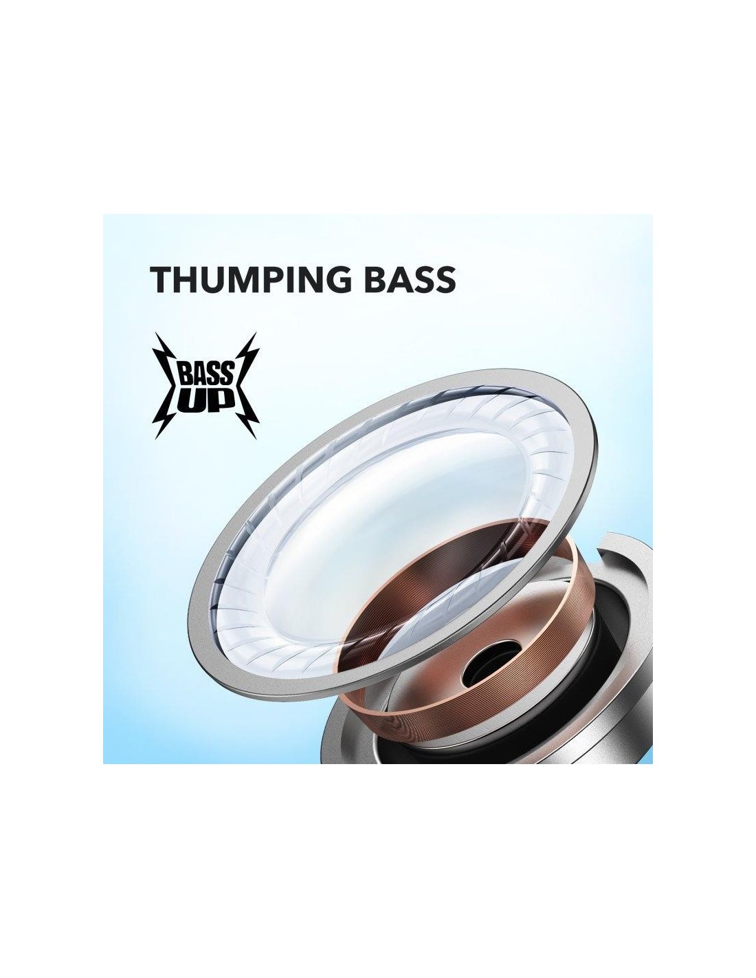 AURICULARES ANKER SOUNDCORE R50I IN EAR WIRELESS BLUETOOTH IPX5 USB-C BLACK