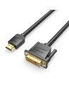 CABLE CONVERSOR VENTION DVI/M - HDMI/M 1M BLACK