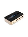 DUPLICADOR VENTION 2XHDMI HEMBRA - HDMI MACHO GOLD/BLACK