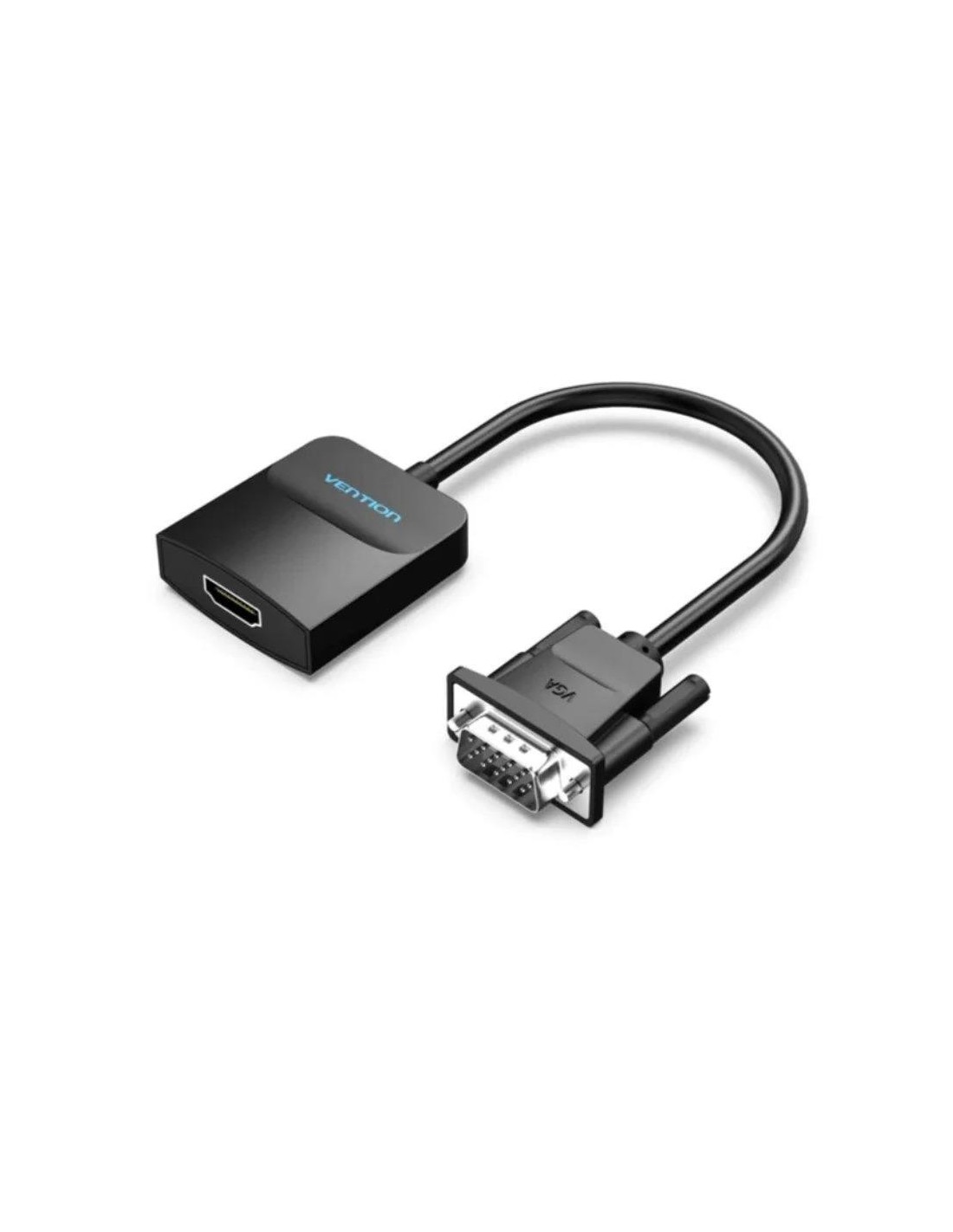 CABLE CONVERSOR VENTION VGA/M - HDMI/H 1M BLACK