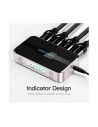 DUPLICADOR VENTION 4XHDMI HEMBRA - HDMI MACHO SILVER/BLACK