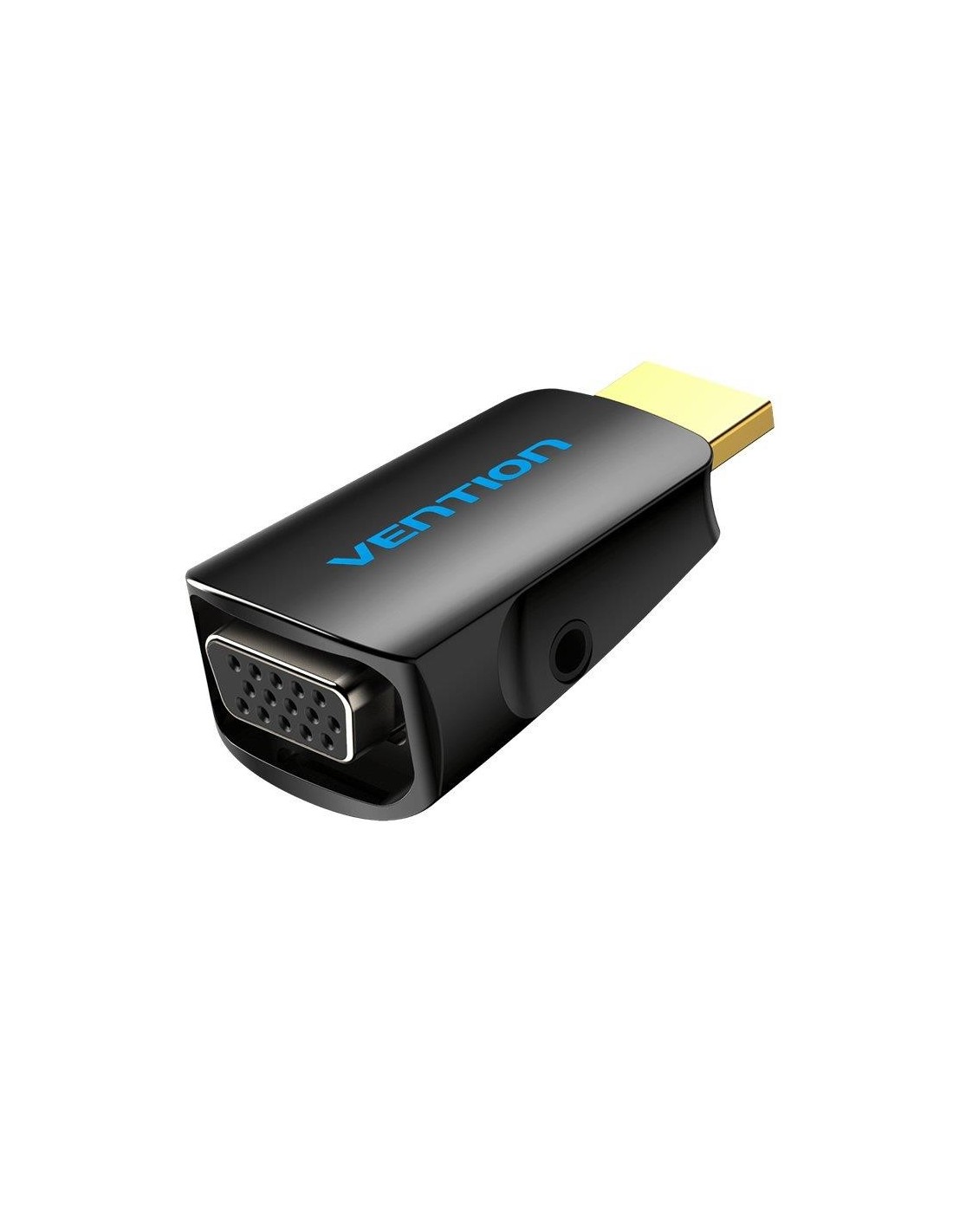 ADAPTADOR CONVERSOR VENTION HDMI/M A VGA/H AUDIO JACK 3.5 BLACK