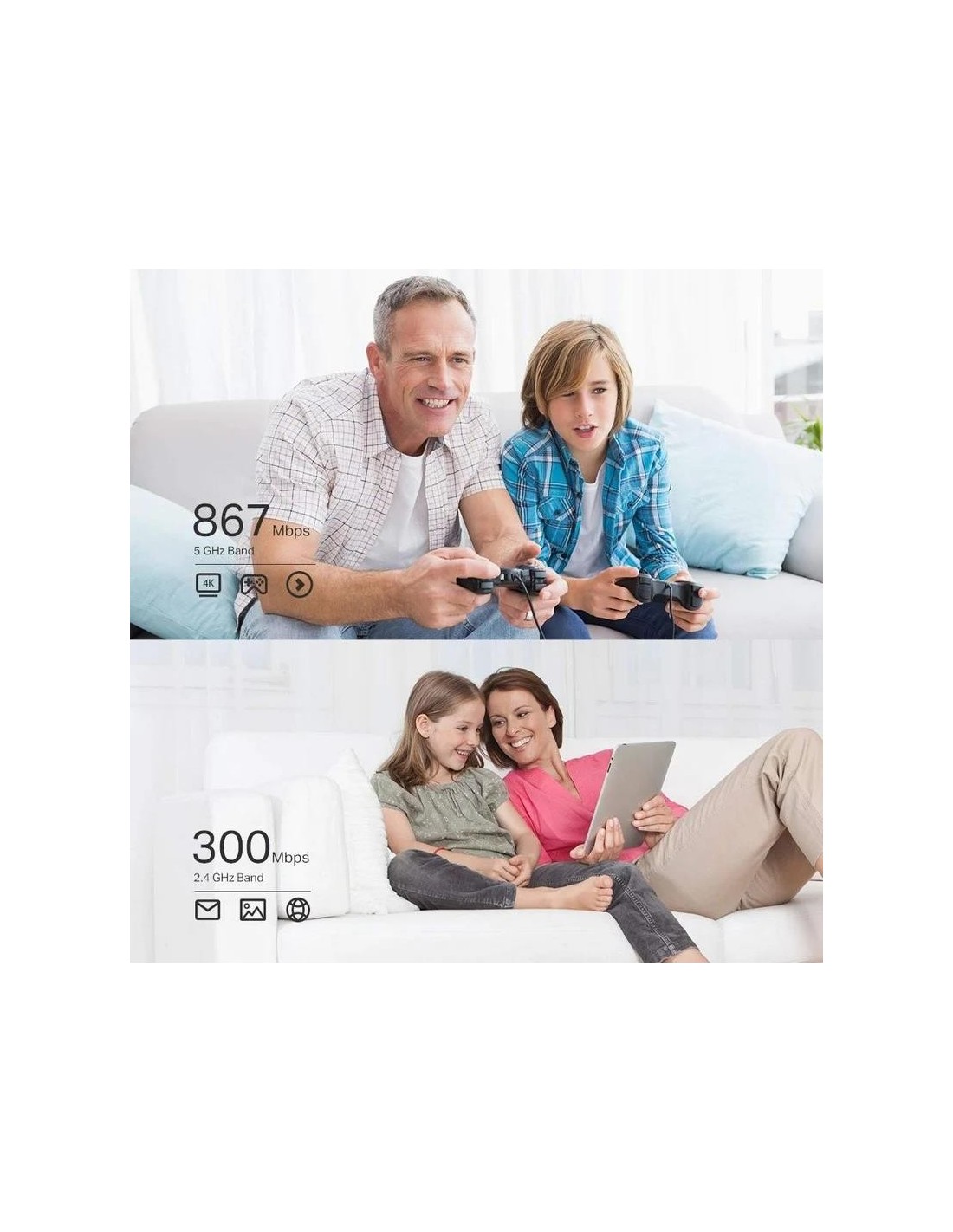 WIRELESS ADAPTADOR PCIE TP-LINK ARCHER T4E DUAL BAND AC1200 WIFI