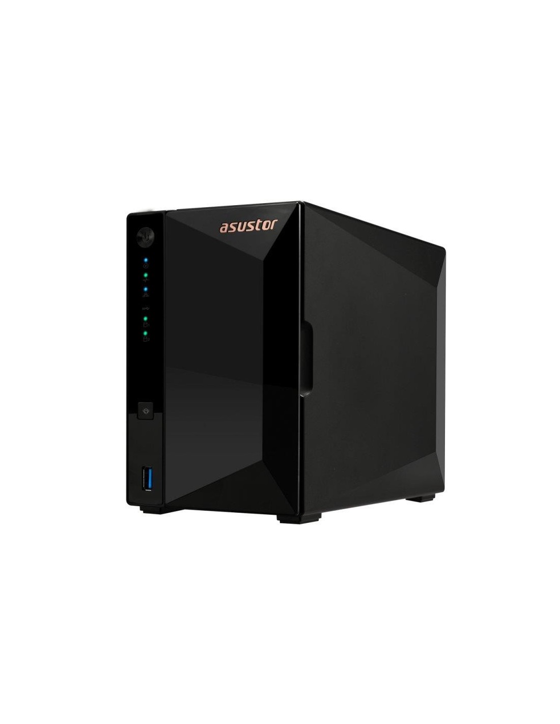UNIDAD NAS ASUSTOR TOWER 2 HDD/SSD DISKTATION CPU 1.4GHZ 4 NUCLEOS
