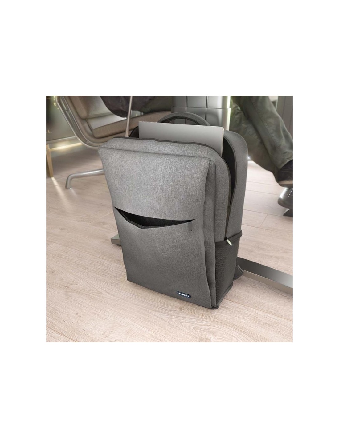 MOCHILA AISENS BP081 17 GREY