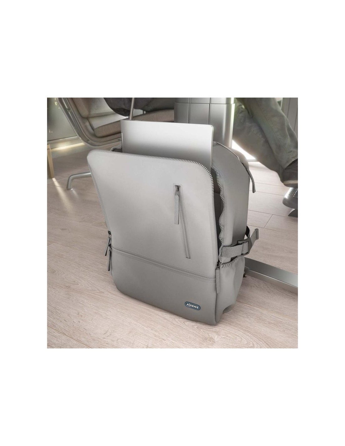 MOCHILA AISENS BP087 15,6 GREY