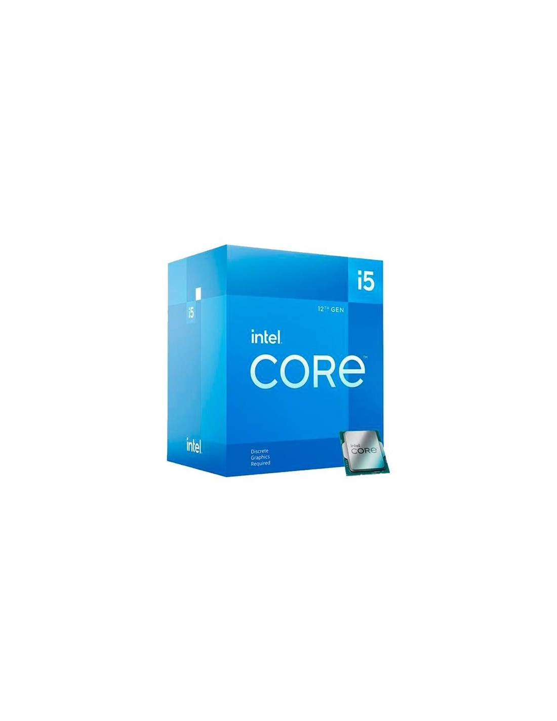 PROCESADOR INTEL CORE I5 12400F 4.4GHZ 18MB IN BOX NO GRAPHICS