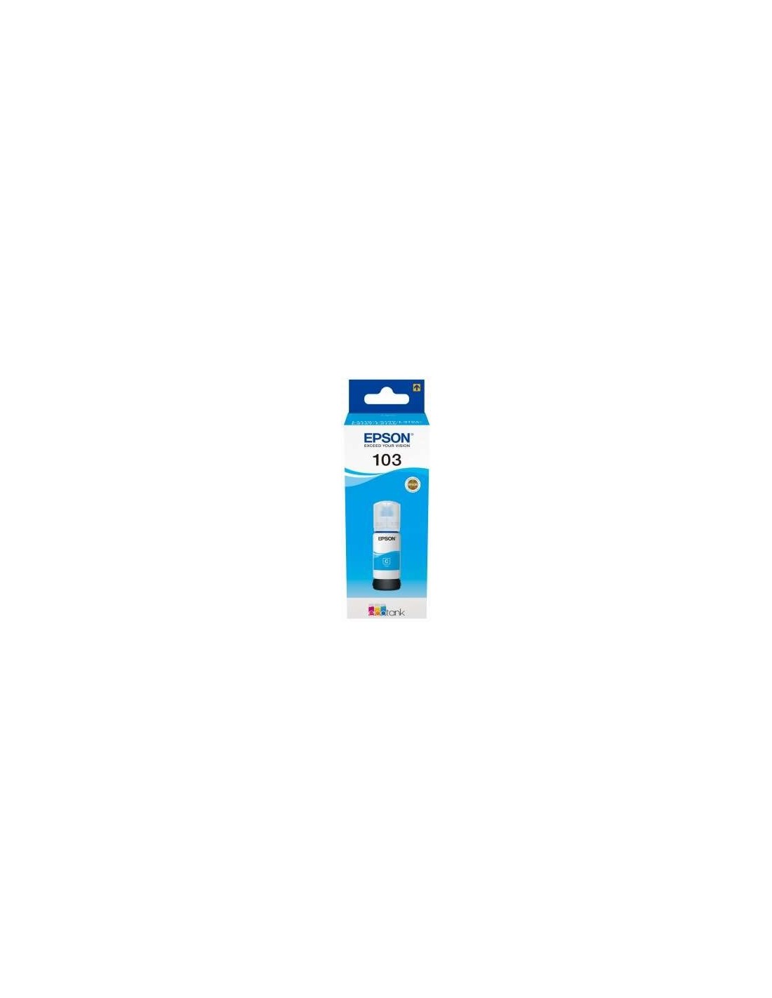 TINTA EPSON BOTE 103 CYAN ECOTANK BOTTLE C13T00S24A10 L31XX