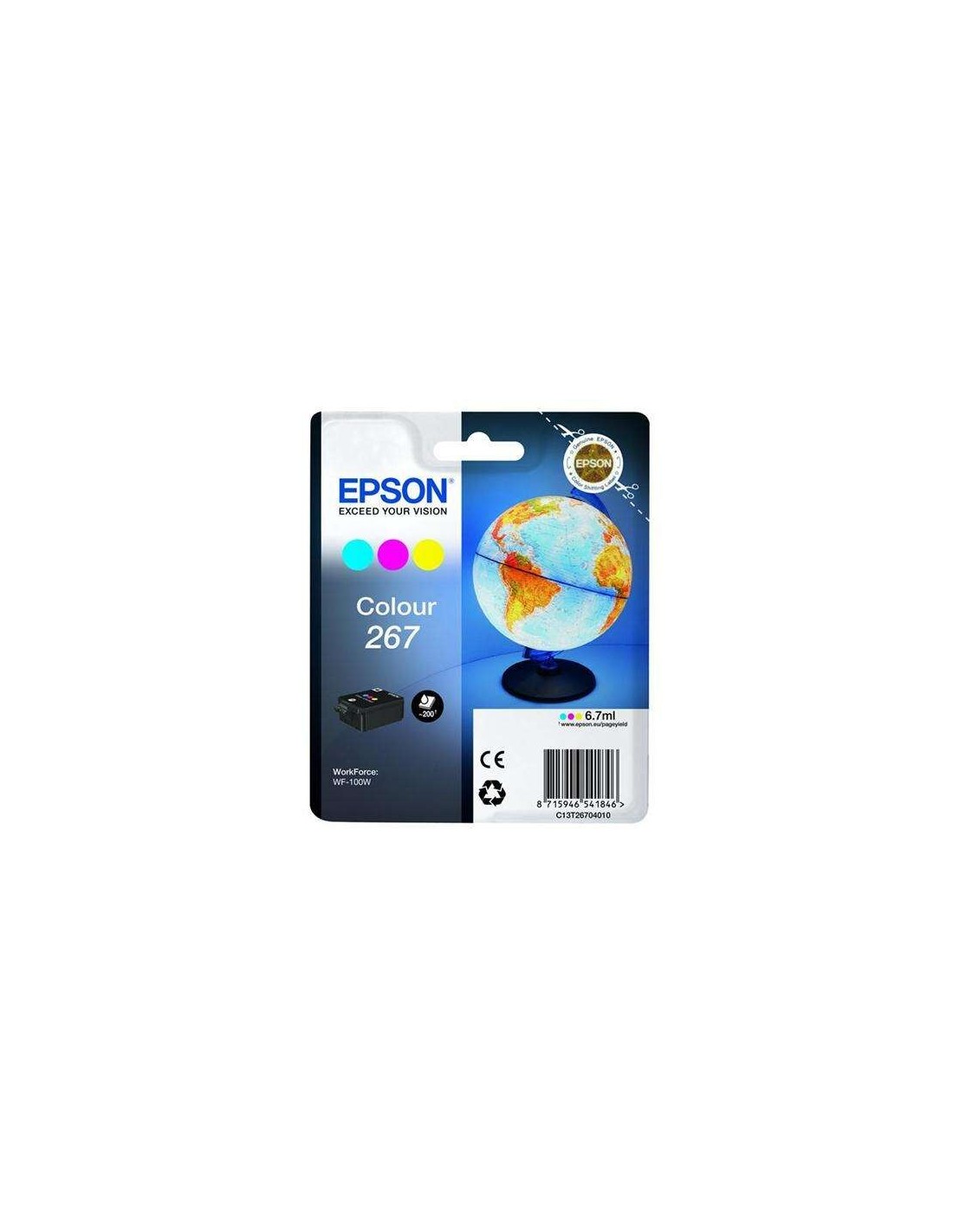 TINTA EPSON C13T26704010 MULTIPACK T267
