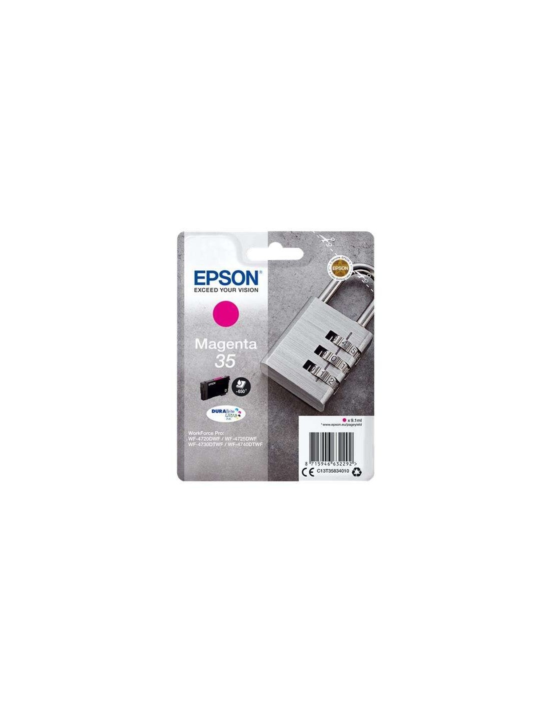 TINTA EPSON C13T35834010 MAGENTA 35 DURABRITE ULTRA T3583