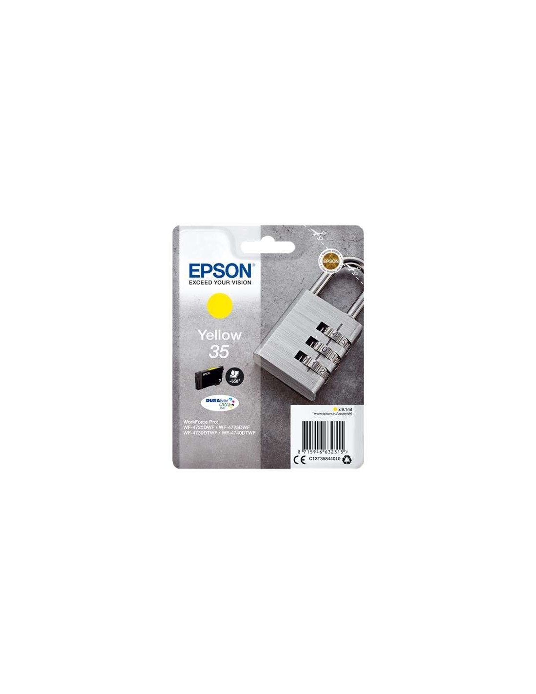 TINTA EPSON C13T35844010 35 DURABRITE ULTRA YELLOW T3584
