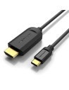 CABLE CONVERSOR HDMI 1.4 4K VENTION USB-C/M - HDMI/M 2M BLACK