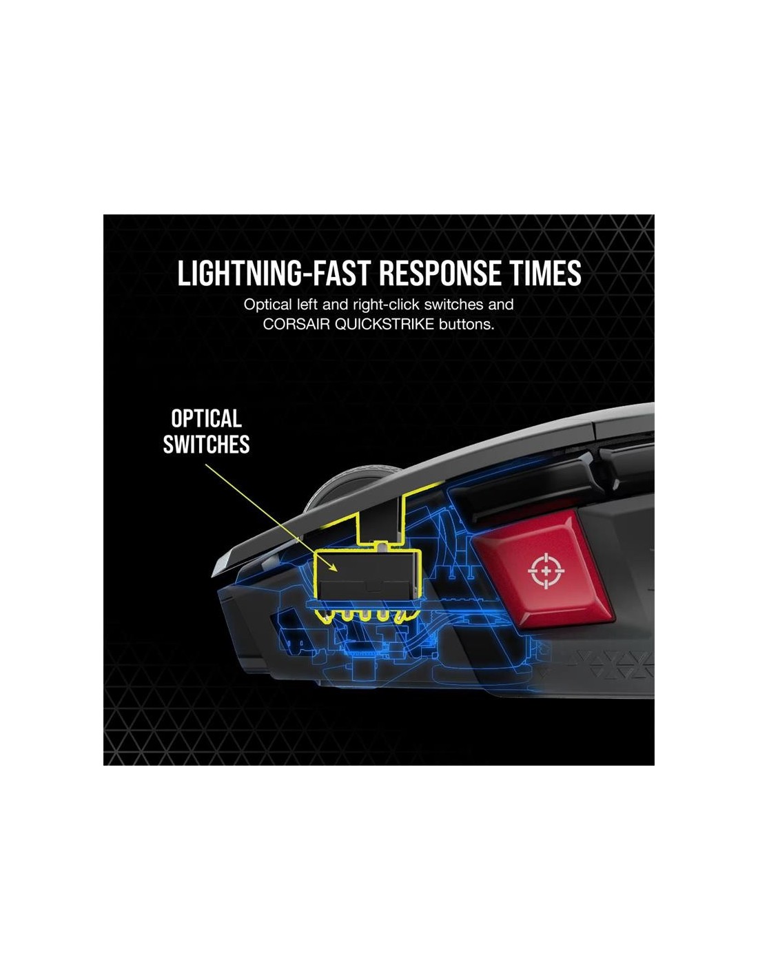 RATON GAMING CORSAIR M65 ULTRA RGB WIRELESS BLACK