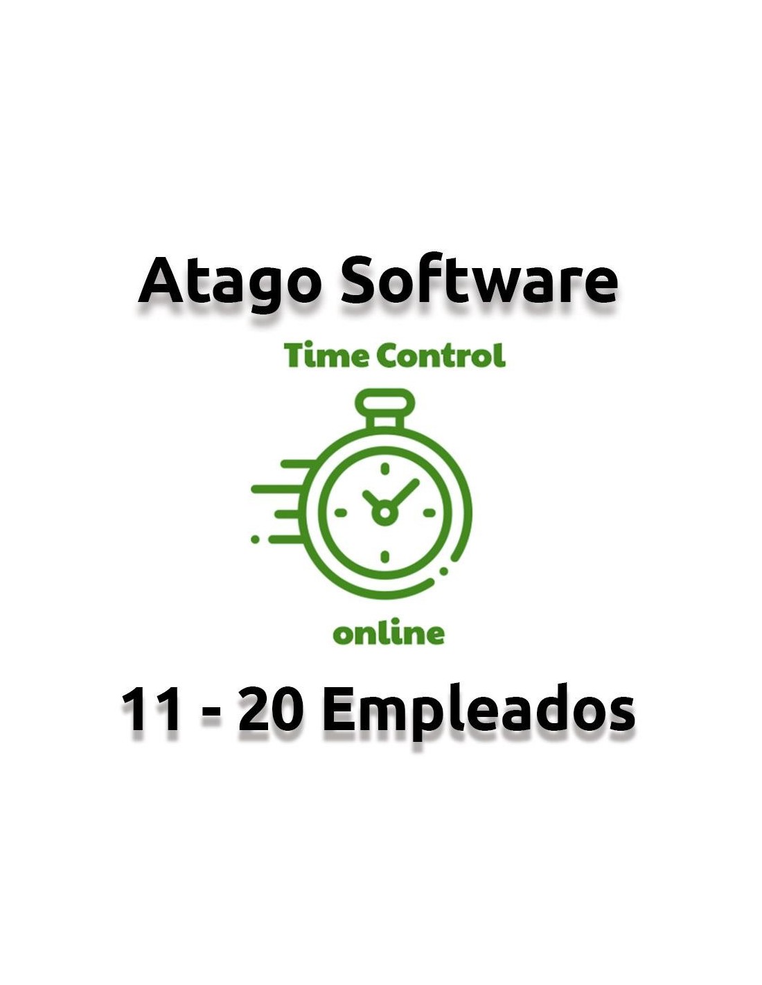 TIME CONTROL DE PRESENCIA ATAGO EN LA NUBE 11-20 EMPLEADOS ( ANUAL )
