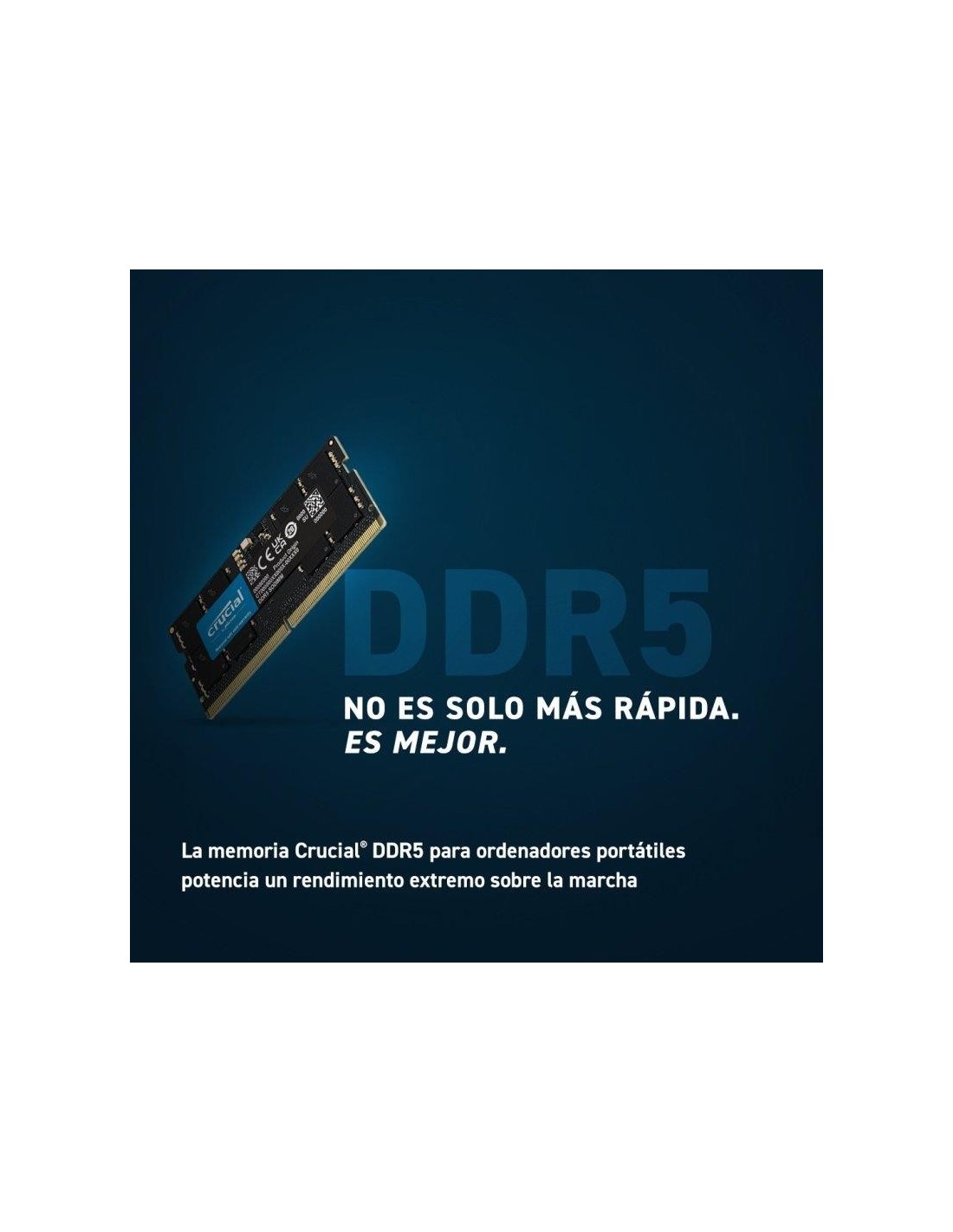 MEMORIA SODIMM 16GB CRUCIAL DDR5 5600MHZ