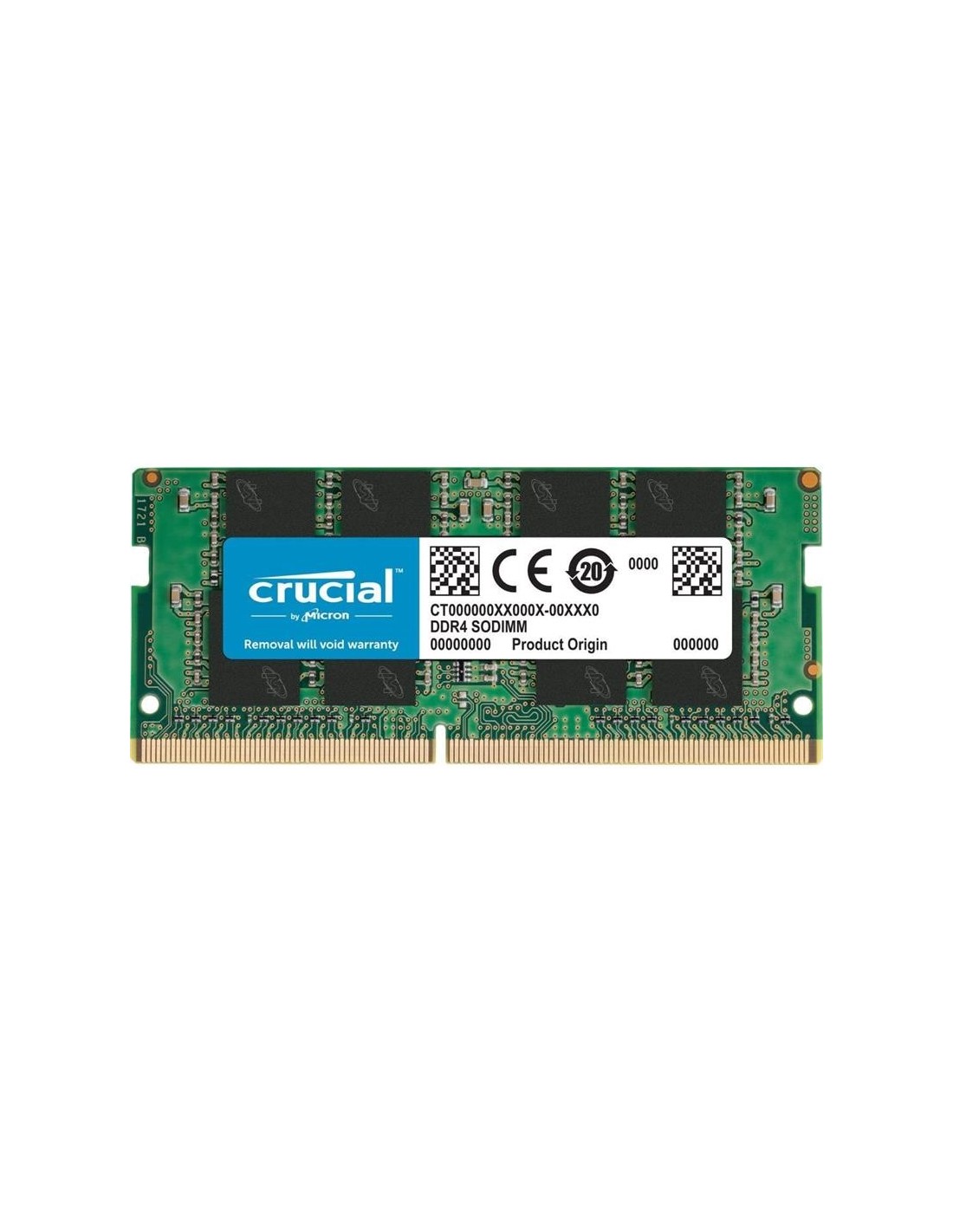MEMORIA SODIMM 8GB CRUCIAL DDR4 3200MHZ