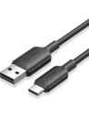 CABLE VENTION USB-A 2.0 - USB-C 3A 2M BLACK