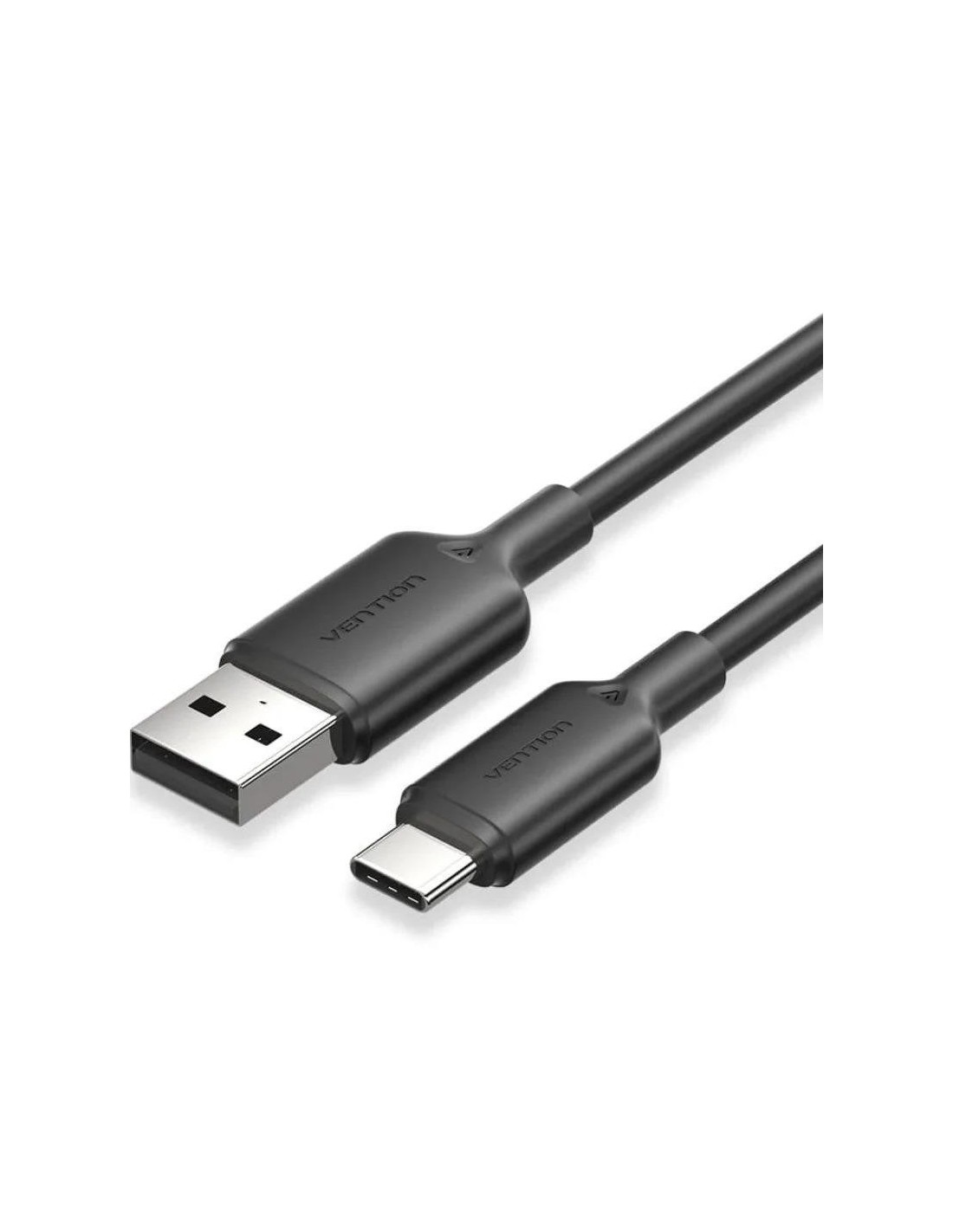 CABLE VENTION USB-A 2.0 - USB-C 3A 2M BLACK